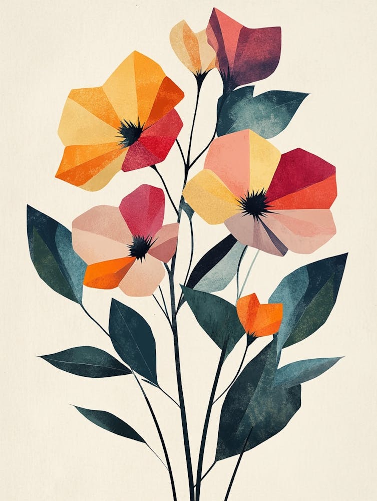 Flowers In A Vase 124