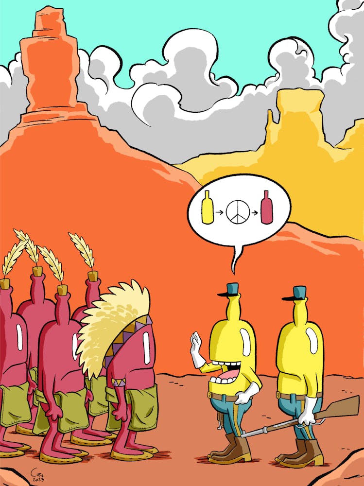 Wine Comes in Peace