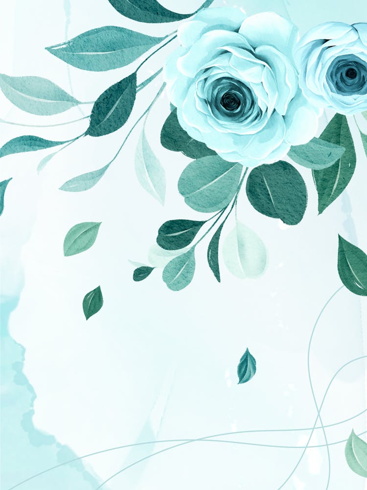 Aquarellrosen 1