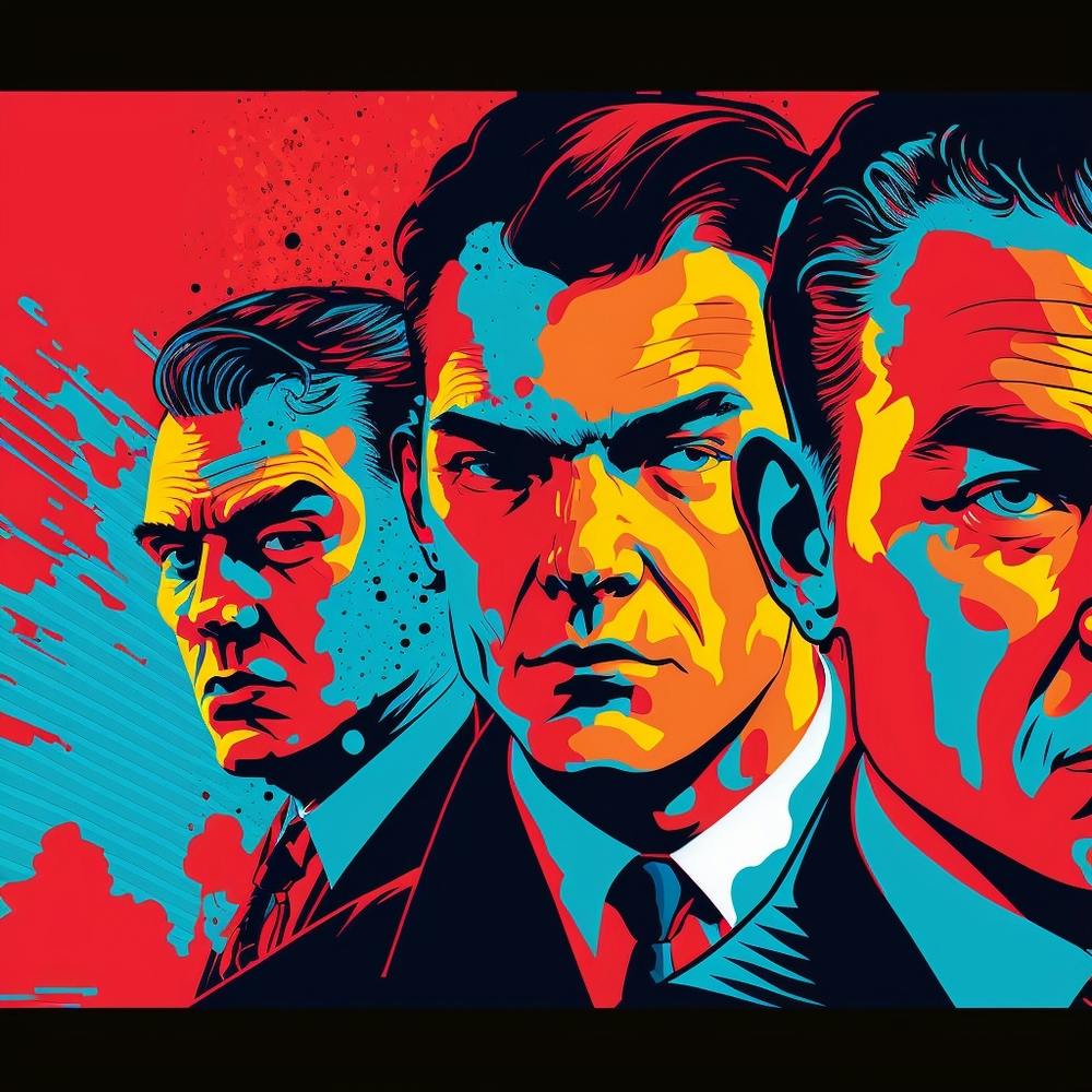 Three Men London gangsters