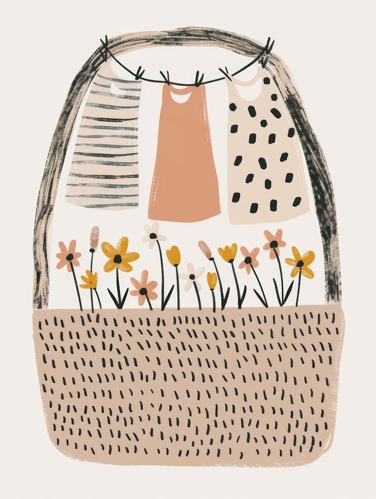 Basket Of Clothes 7