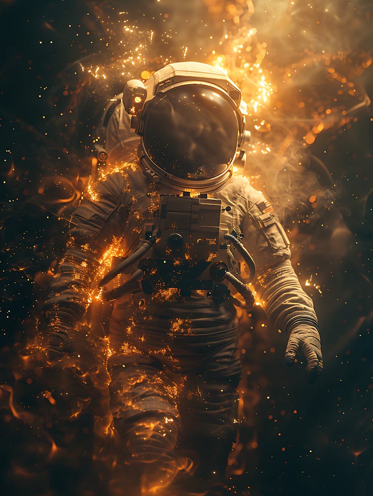 Astronaut In Space