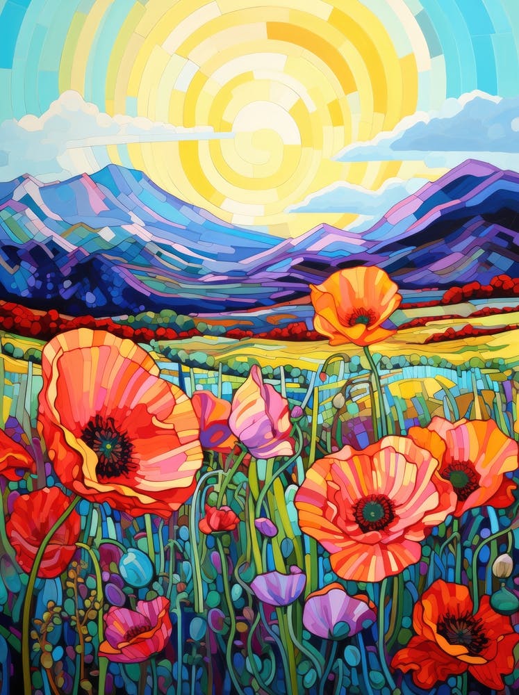 Poppies In The Sun
