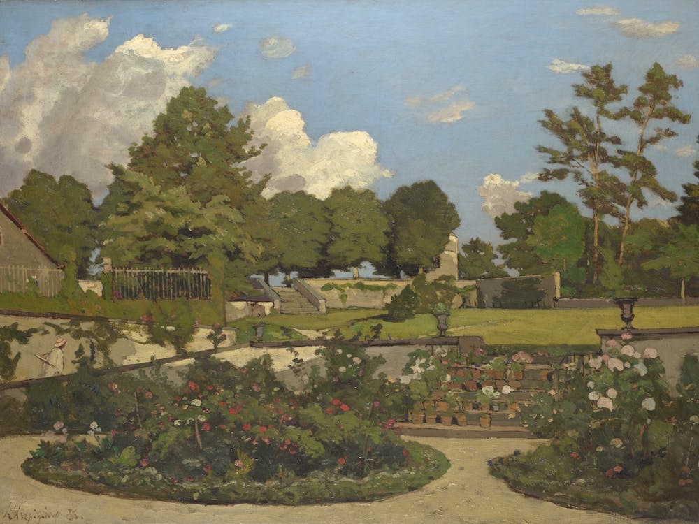 Der Garten der Maler At Saint Privé, Henri Joseph Harpignies
