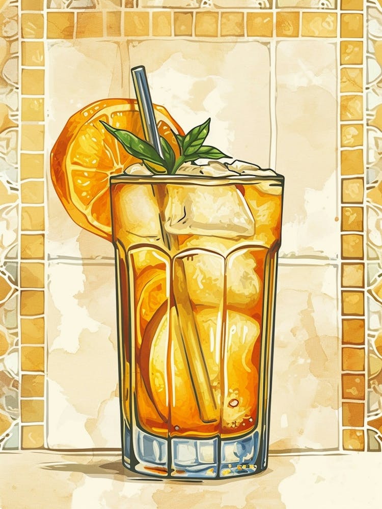 Cocktail Tile Effect