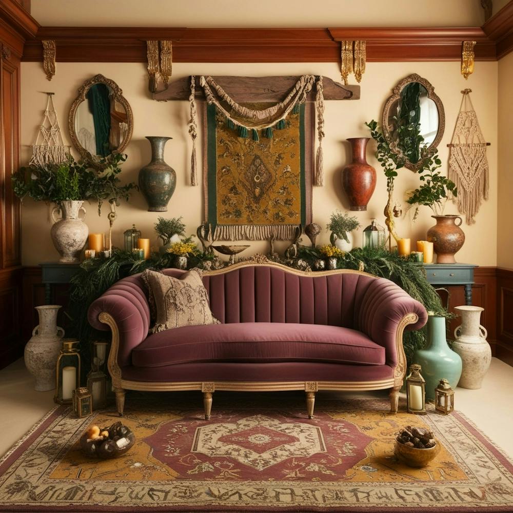 Bohemian Living Room 5