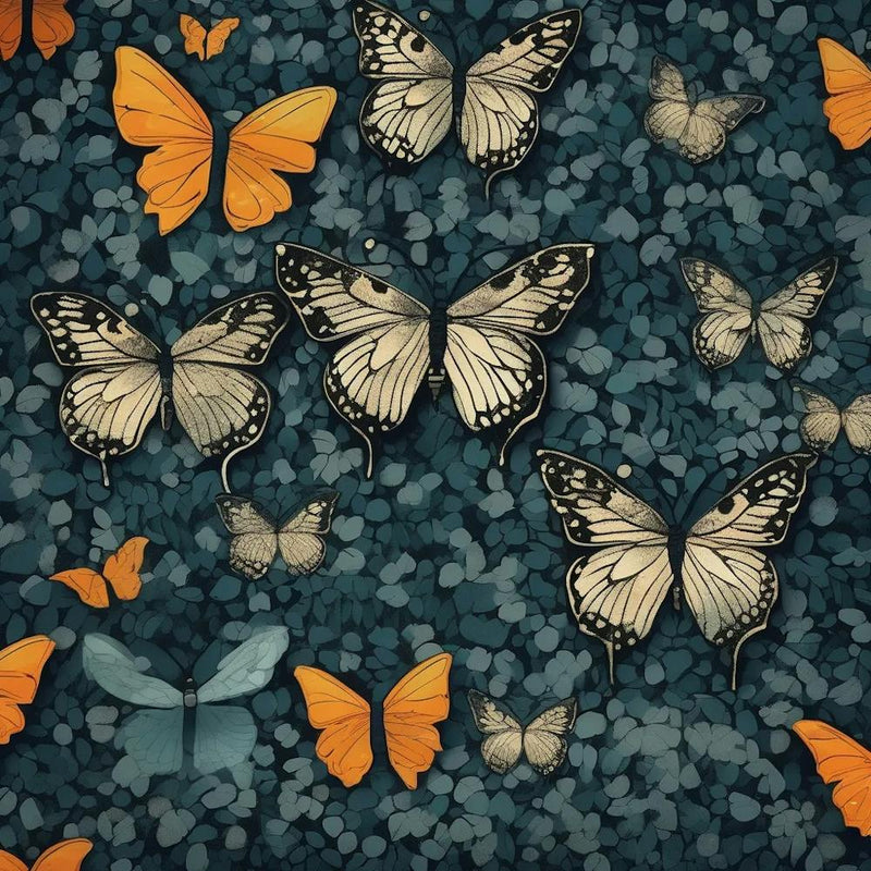 a swarm Butterflies In The Sky