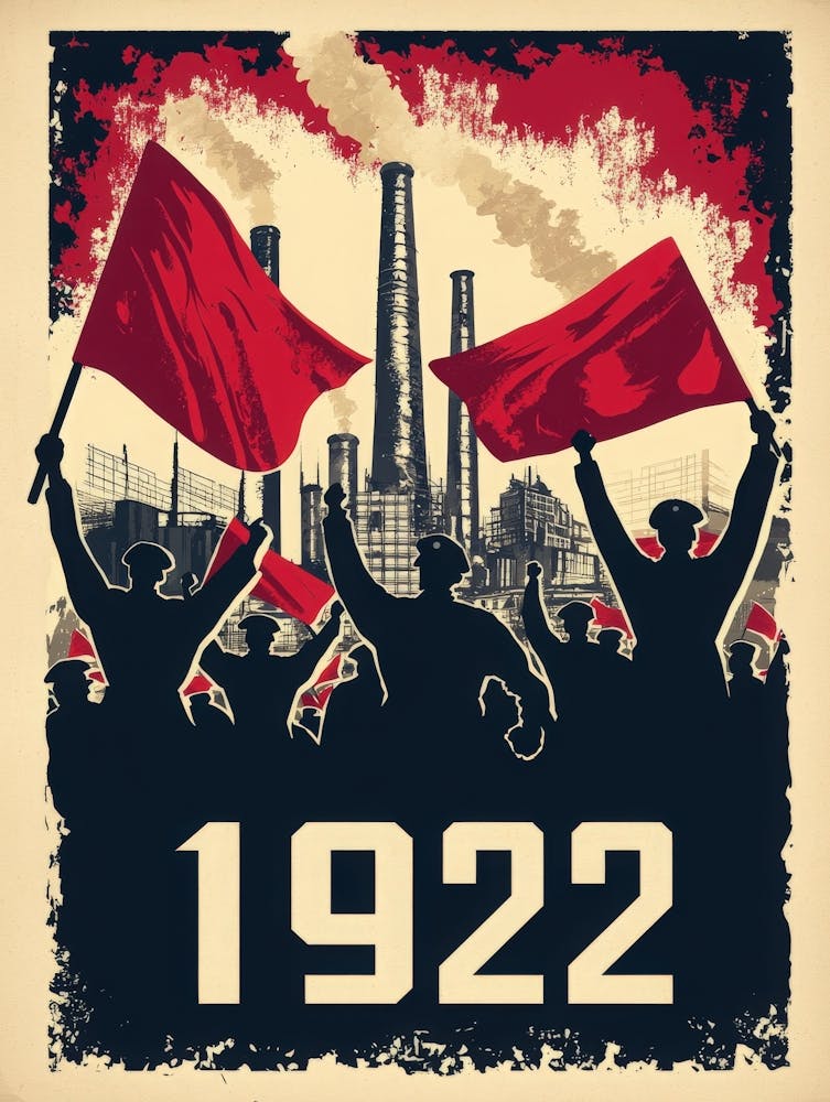 Aihrgdesign A Vintage Political Poster Marking The Formation 6