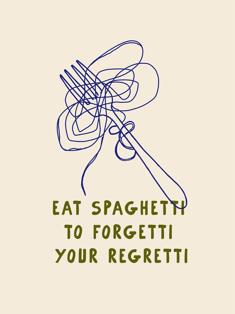 Eat Spaghetti To Forget