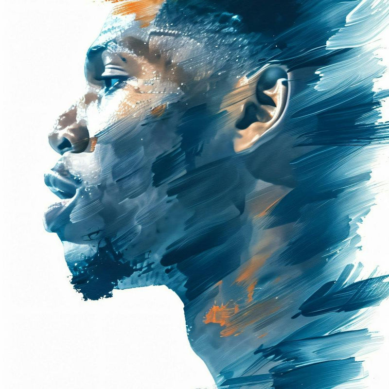 Portrait Of A Basketball Player