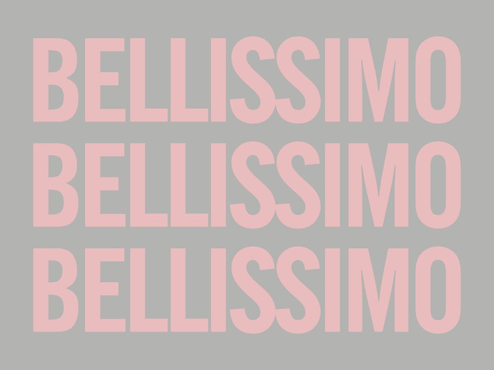 Bellissimo - Grey And Pink