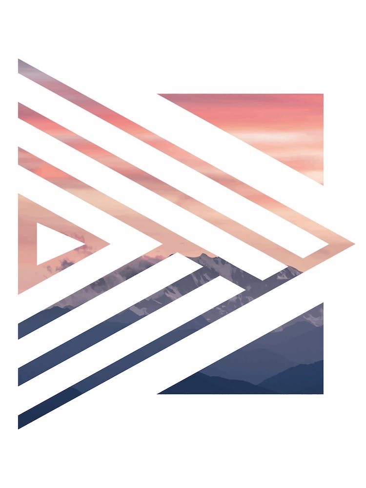 Orange and Blue Sunset