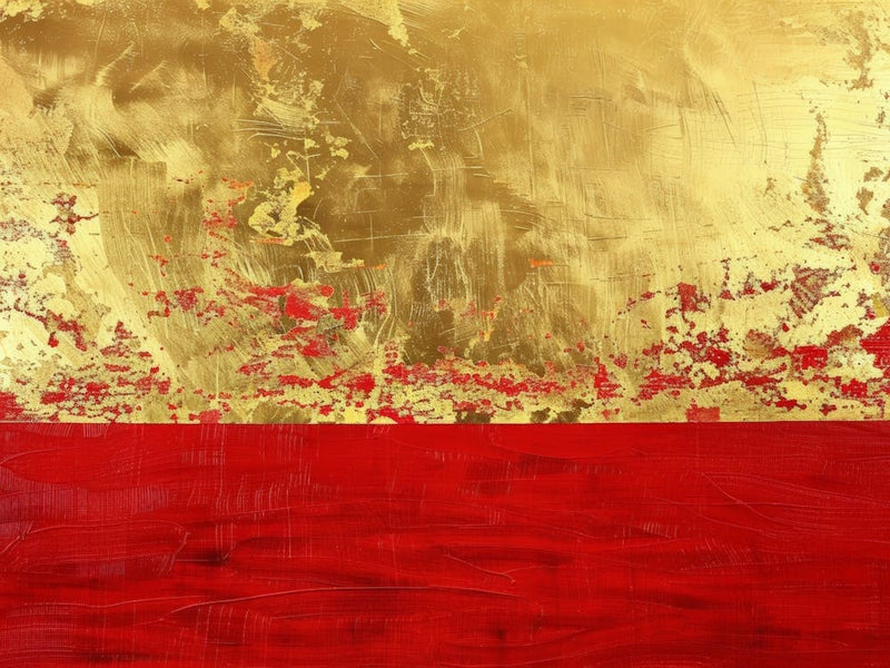 Gold And Red 1