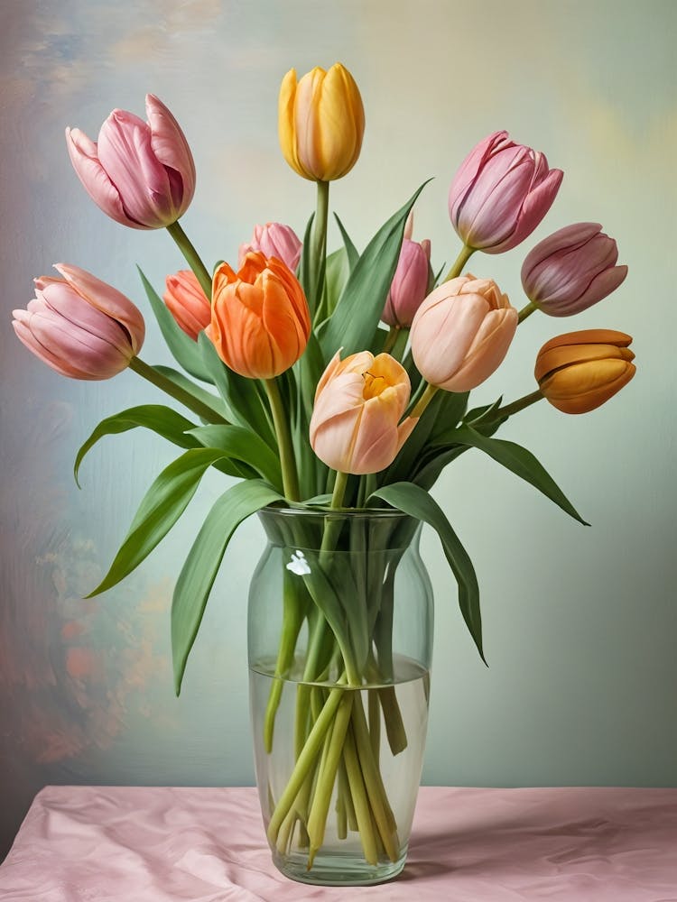 Tulips In A Vase no2
