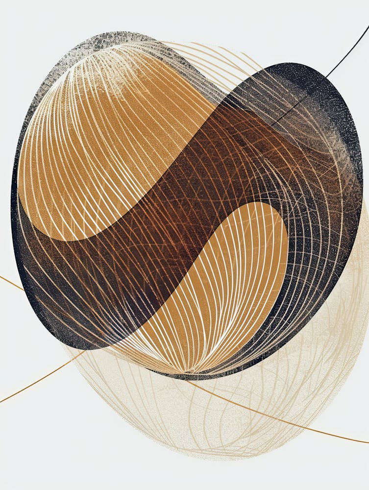 'Swirls', Minimalist, Bauhaus