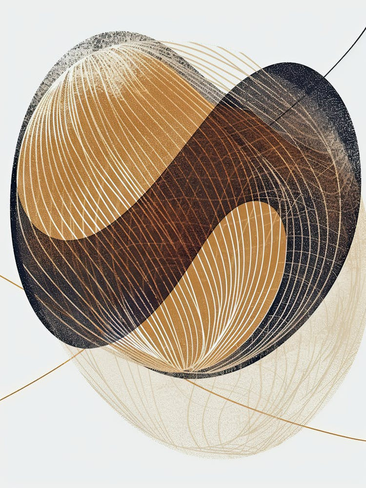 'Swirls', Minimalist, Bauhaus