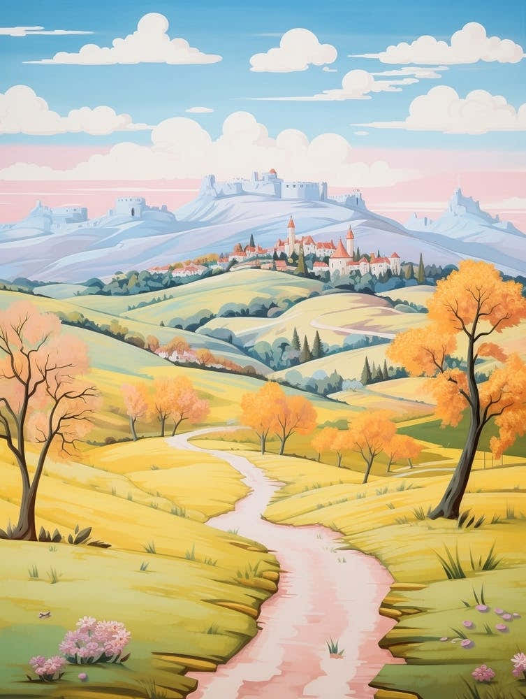 Tour Du Mont D Or France 2 Hike Illustration