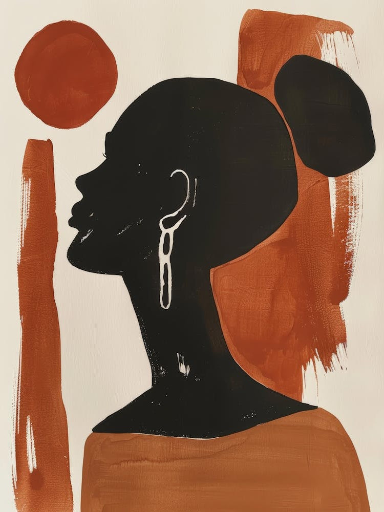 Silhouette Of A Woman 58