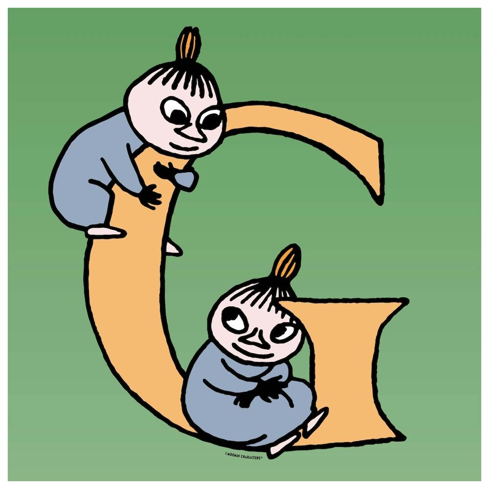 Moomin Collection Alphabet Letter G