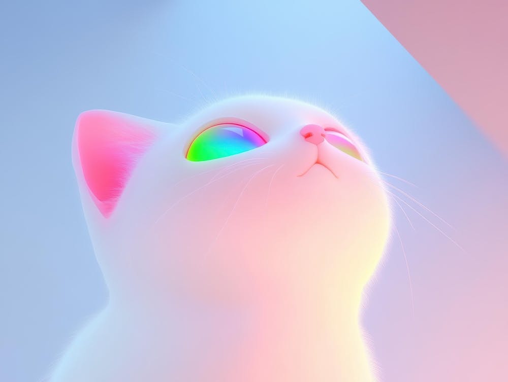 Rainbow Cat 6