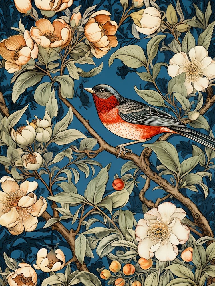 Bird On A Branch 40