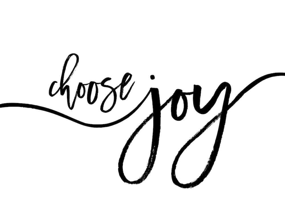 Choose Joy X