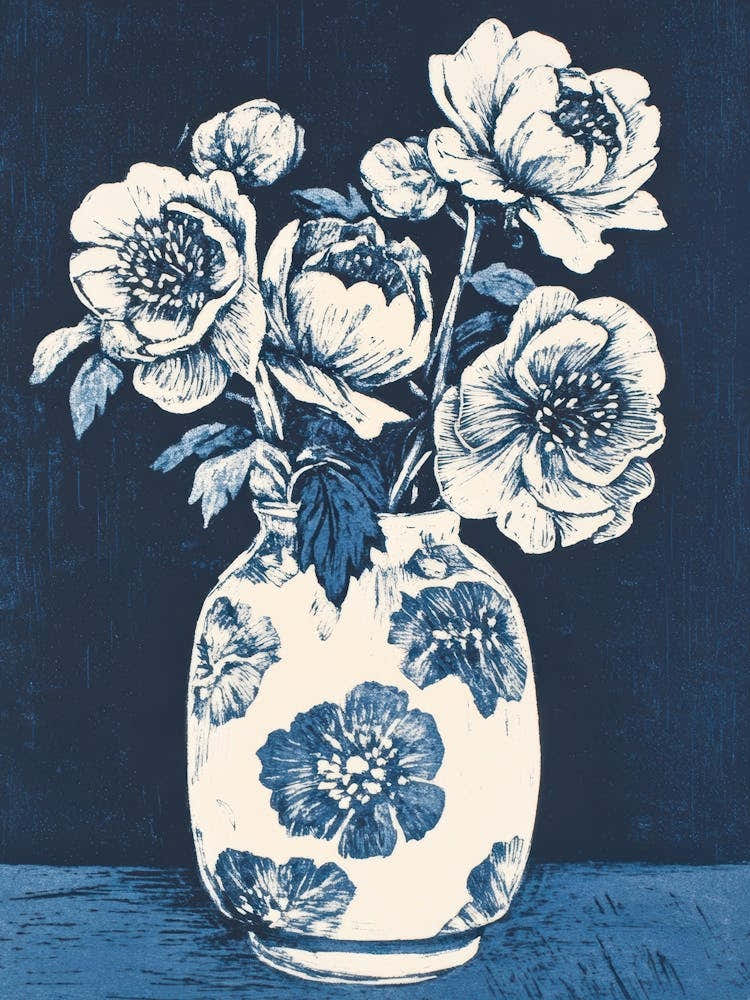 Peonies In A Vase 3