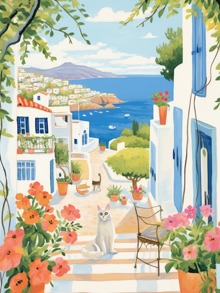 Bodrum Turkey 9 Illustration