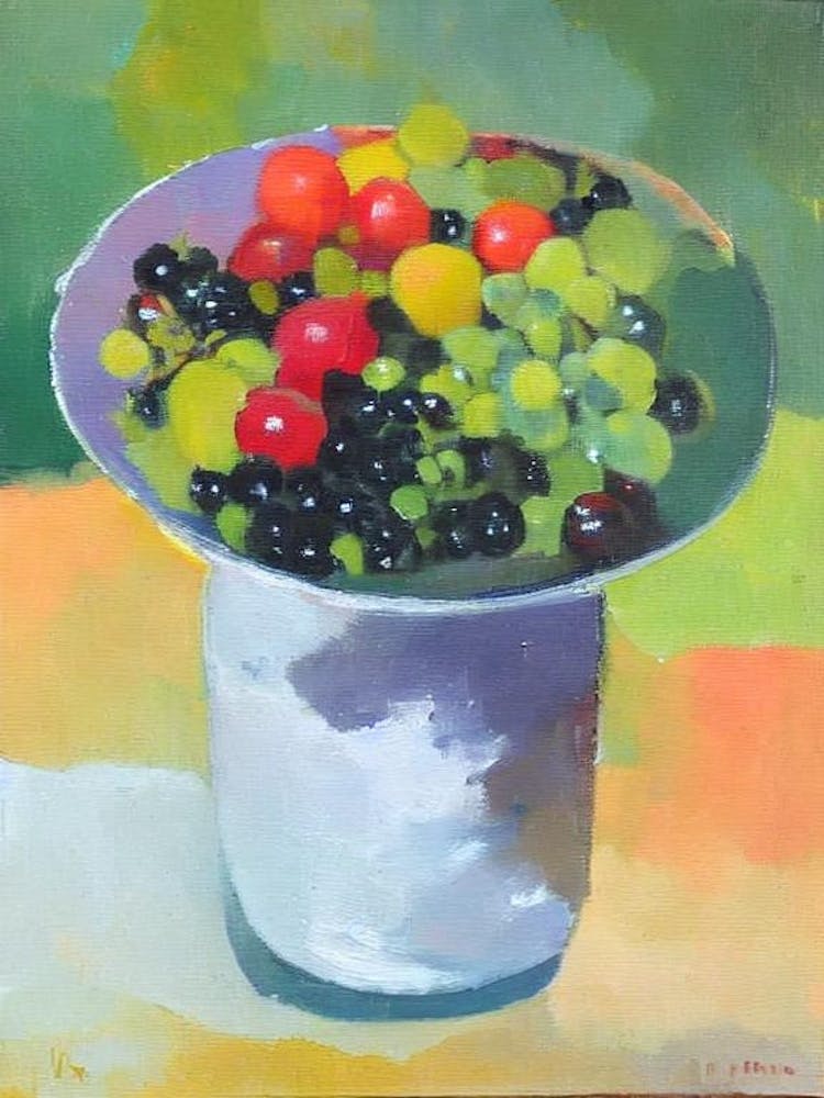 Black Currant Bowl Of fruit
