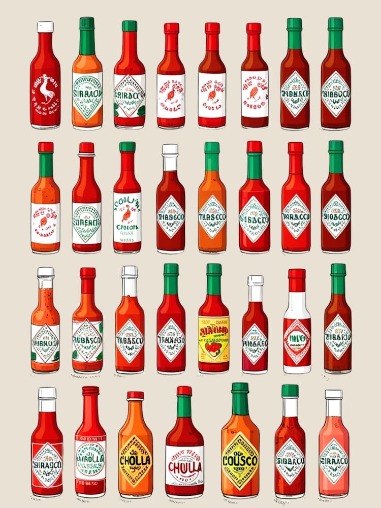 Hot Sauce Bottles 8
