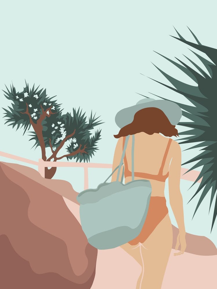 Walk To The Beach