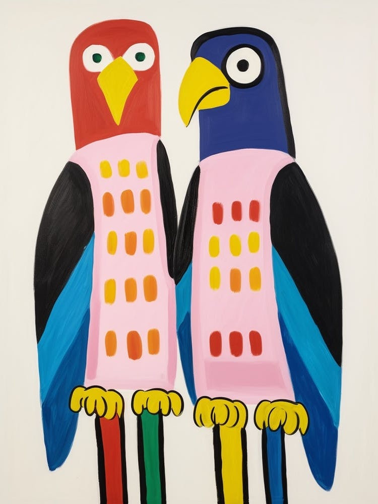 Colourful Kids Animal Art Eagle 2