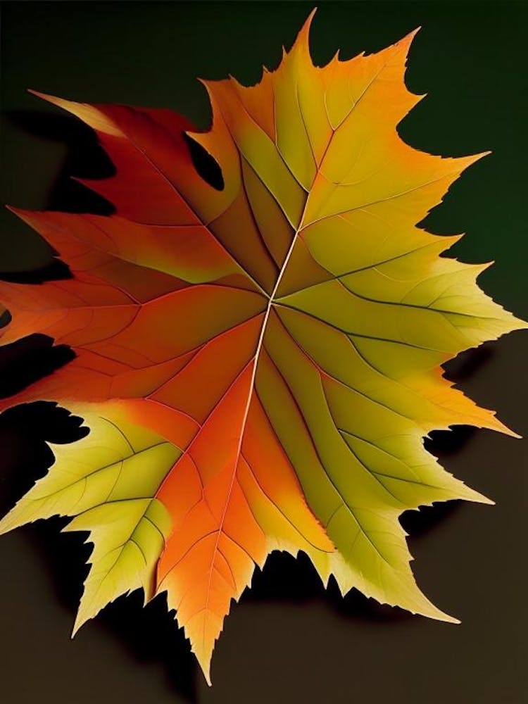 Sweet Gum Leaf Vibrant Inspired