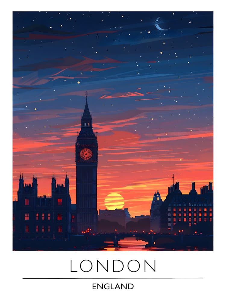 London At Sunset 2