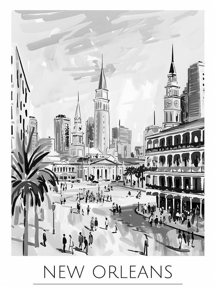 New Orleans Cityscape