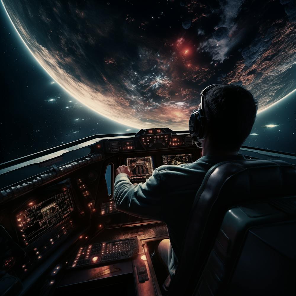 Astronaut In Space