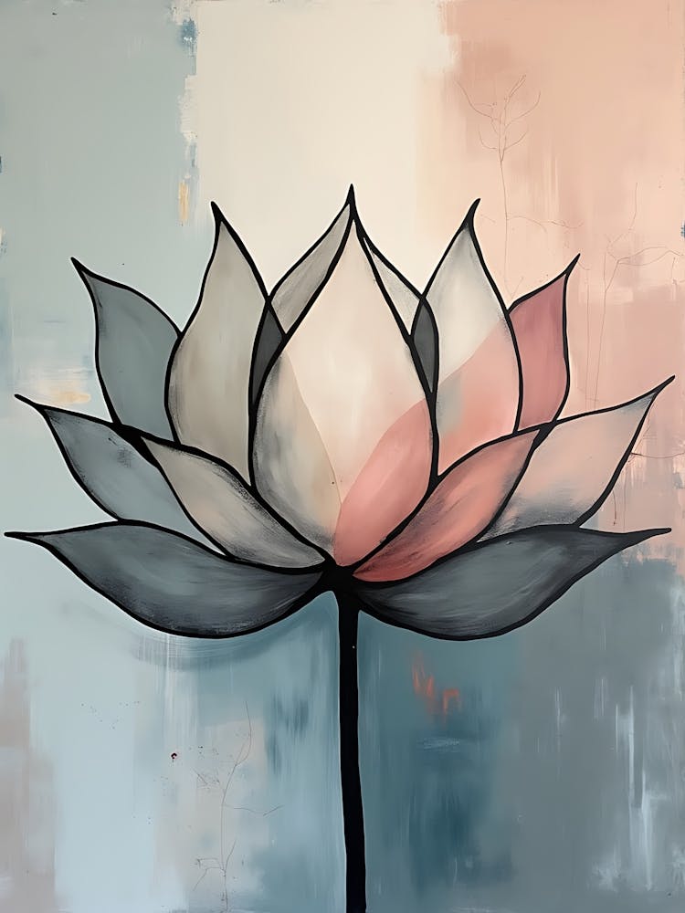 Ruhiges & Gemütliches Botanisches Kunstwerk mit minimalistischem Touch