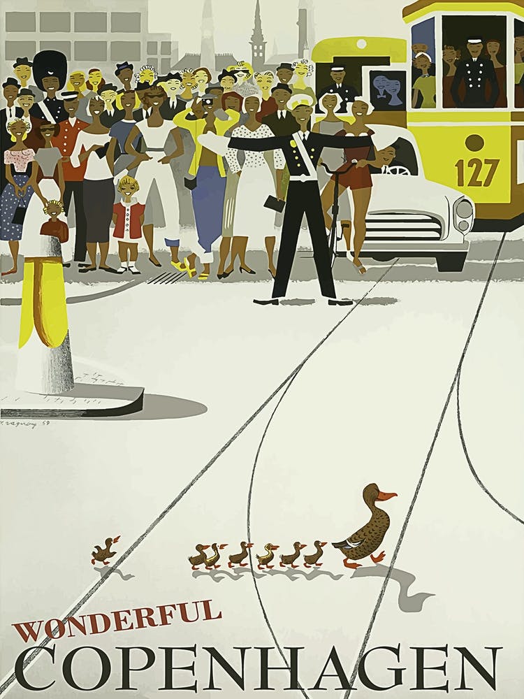 A Polite Gesture In Wonderful Copenhagen