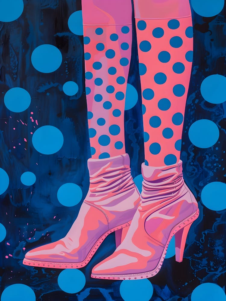 Pink Polka Dots 1