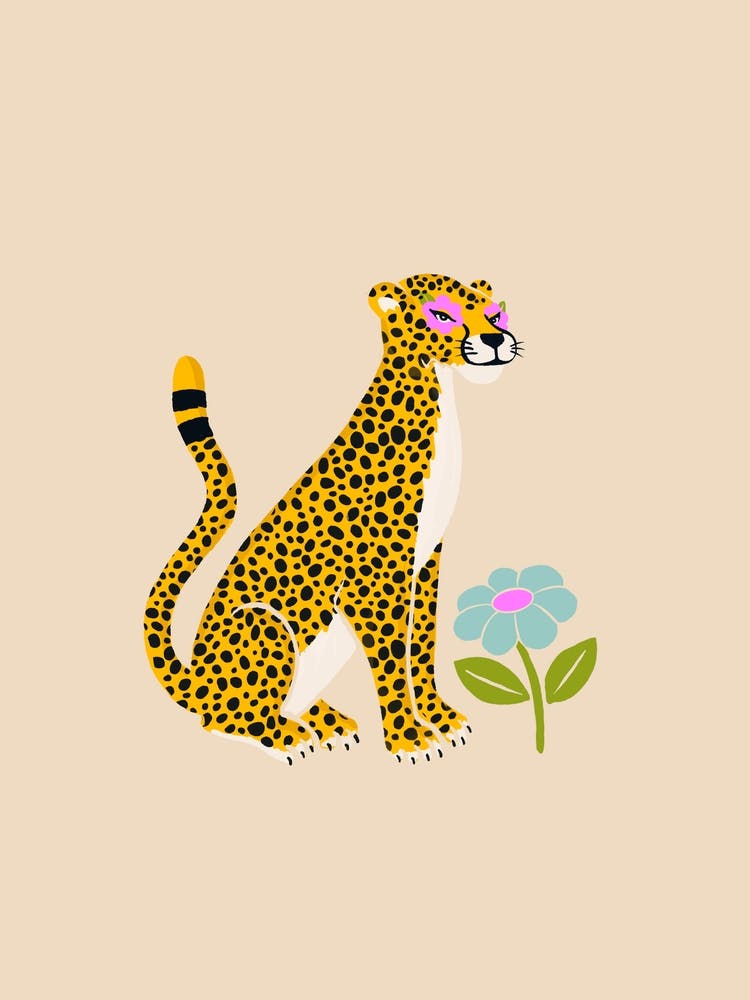 Poised Cheetah