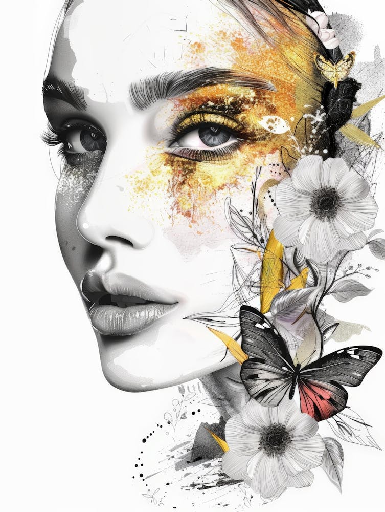 Butterfly Face