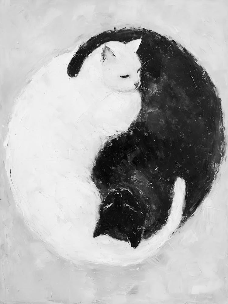 Yin Yang Cats