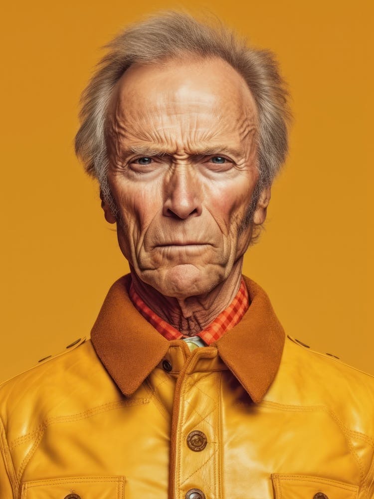 Clint Eastwood Fashion Art