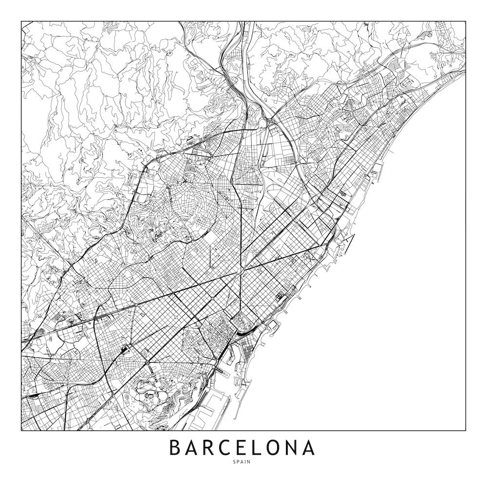 Barcelona Map