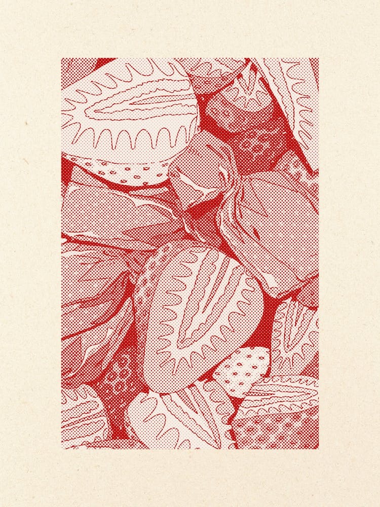 Duotone Strawberry