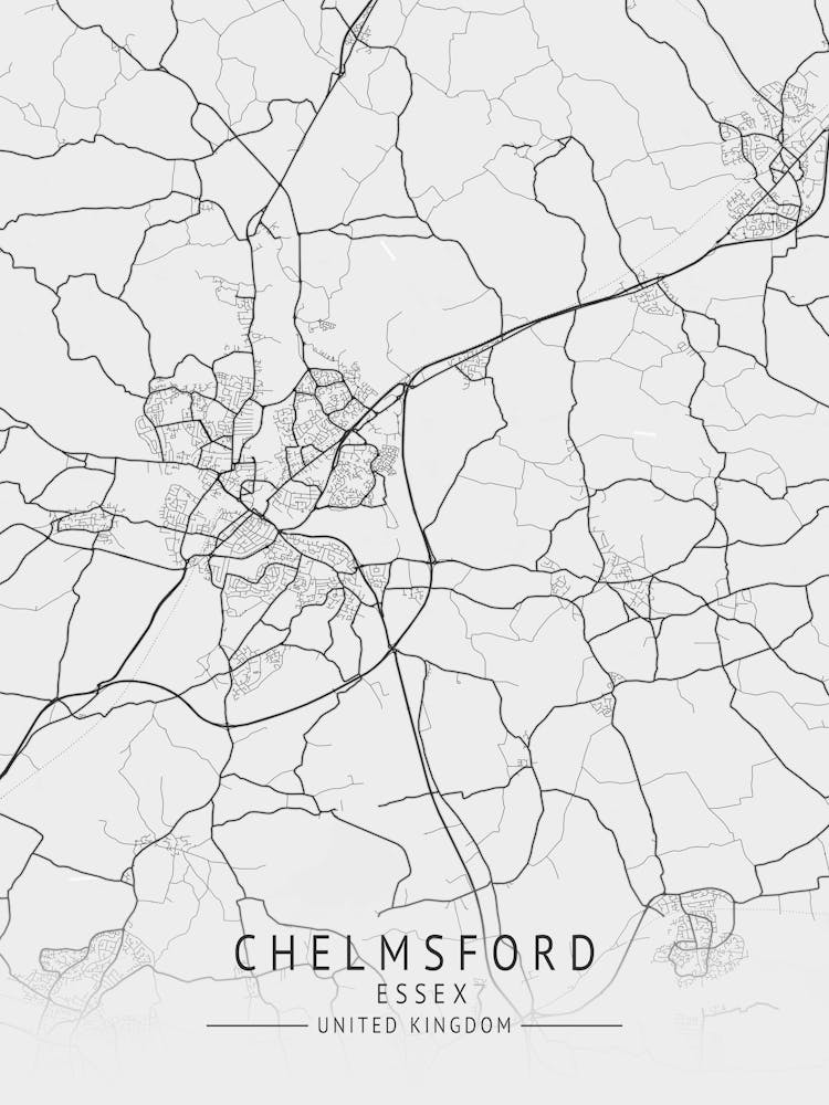 Chelmsford City Map