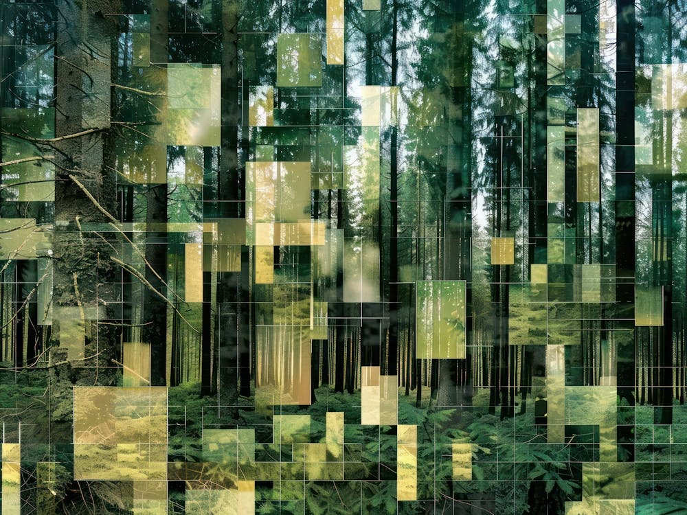 Forest Photo Collage 4