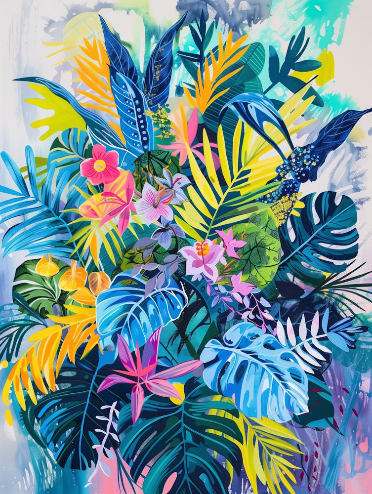 Tropical Flowers 1