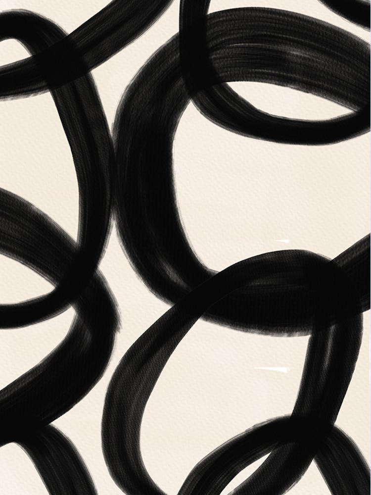 Black And White Circles 1