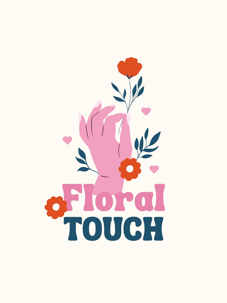 Floral Touch Logo